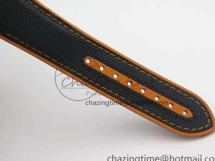 0120 Planet Ocean Master Chronometer Chrono DLC OM 1:1 Best Edition Black Dial On Nylon Strap A Chic 8103